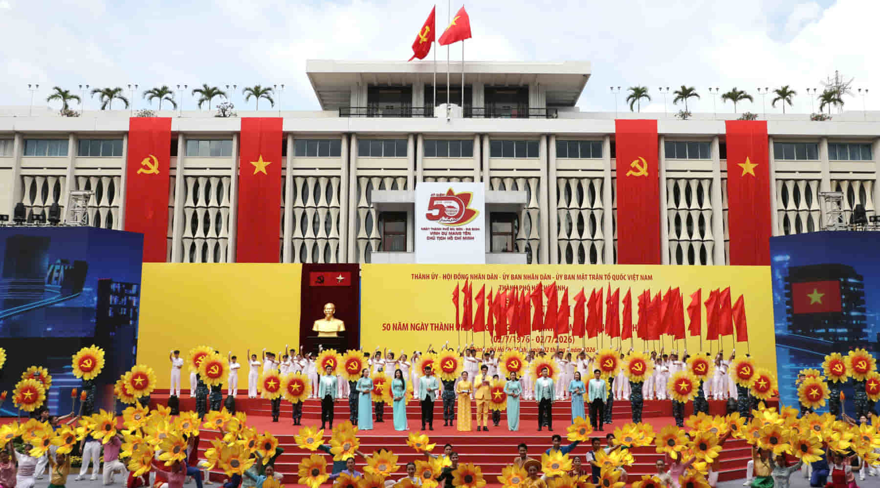 TP Hồ Chí Minh hoàn tất tổng duyệt Lễ kỷ niệm 50 năm mang tên Bác