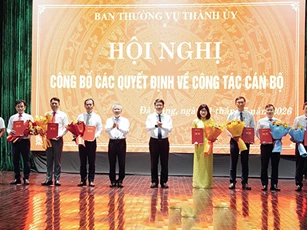 Đà Nẵng điều động, bổ nhiệm nhiều cán bộ chủ chốt
