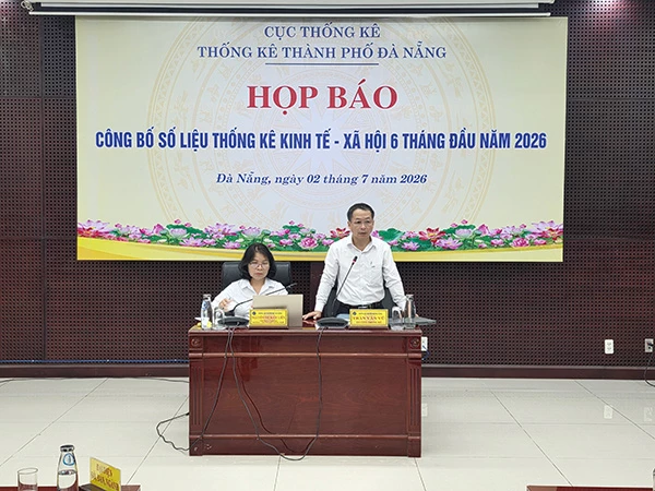 Thống kê Đà Nẵng họp báo sáng 2/7.
