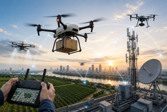 Quy hoạch phổ tần cho UAV phục vụ phát triển kinh tế tầm thấp