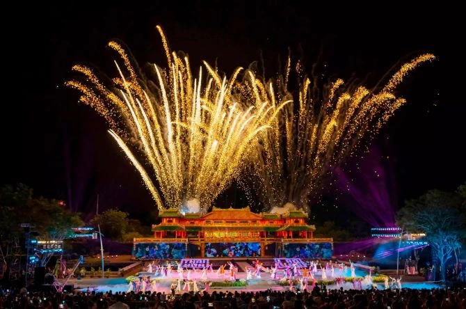 Festival Bốn mùa tại Huế. Ảnh: Bộ Văn hóa, Thể thao và Du lịch.