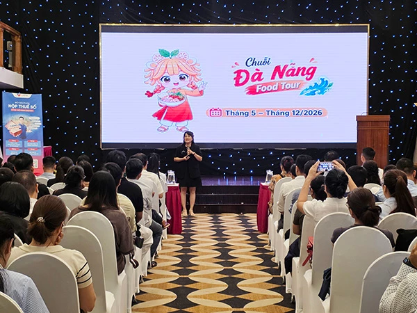 Sở VHTT&DL Đà Nẵng thông tin về chuỗi chương trình "Danang Food Tour" từ tháng 5 đến tháng 12/2026. Sở VHTT&DL Đà Nẵng thông tin về chuỗi chương trình "Danang Food Tour" từ tháng 5 đến tháng 12/2026.