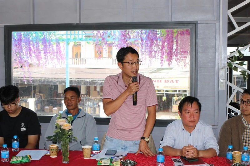 Ông Võ Đình Tùng – Phó giám đốc HTX Cá nước lạnh Lạc Dương, nêu trăn trở. Ông Võ Đình Tùng – Phó giám đốc HTX Cá nước lạnh Lạc Dương, nêu trăn trở.
