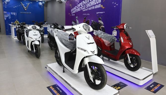 VinFast mở 20 đại lý xe máy điện tại Indonesia