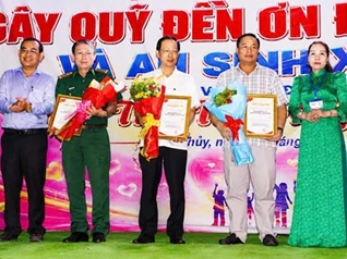 Vĩnh Long phát huy sức mạnh cộng đồng trong công tác đền ơn đáp nghĩa