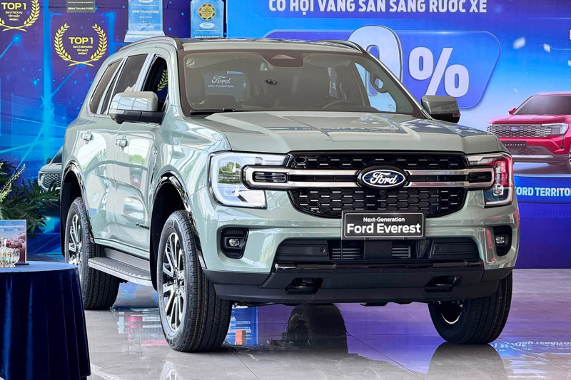 Ford Everest áp đảo cuộc đua doanh số xe SUV hạng D nửa đầu năm 2026