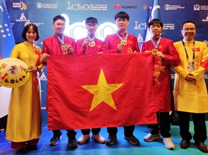 Việt Nam đứng đầu Olympic Hóa học, top 8 Olympic Sinh học quốc tế