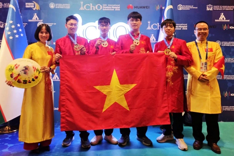 Đội tuyển Olympic Hóa học Việt Nam 2026. Đội tuyển Olympic Hóa học Việt Nam 2026.