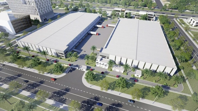 Một góc Trung tâm Logistics quốc tế Bắc Giang. Ảnh: Cổng TTĐT Bắc Ninh. Một góc Trung tâm Logistics quốc tế Bắc Giang. Ảnh: Cổng TTĐT Bắc Ninh.