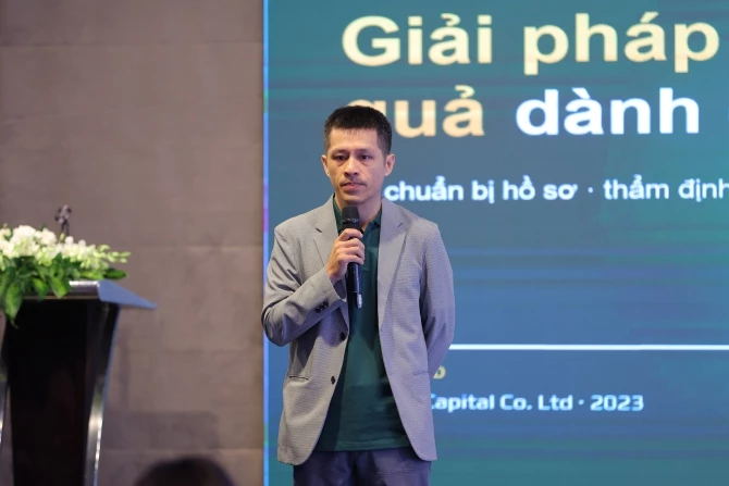 Ông Trương Thanh Chung - Giám đốc Tài chính Công ty Finan.