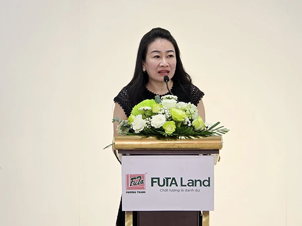 Bà Trần Thị Hoa Xim - Tổng Giám đốc FUTA Land Bà Trần Thị Hoa Xim - Tổng Giám đốc FUTA Land