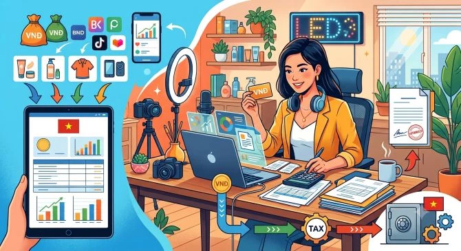 KOC, KOL cần xác định bản chất của nguồn thu để tính thuế cho chính xác.