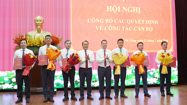 Đà Nẵng điều động, bổ nhiệm nhiều cán bộ chủ chốt 