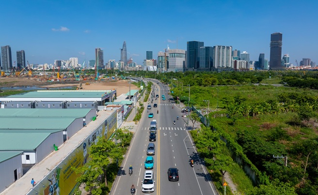 TP Hồ Chí Minh mở rộng đường Tố Hữu qua Trung tâm hành chính mới lên 7 làn xe