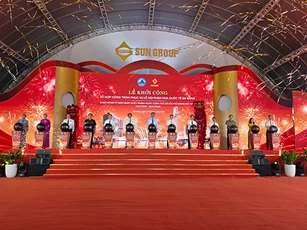 Đà Nẵng: Khởi công tổ hợp pháo hoa, giải trí Sun Galaxy Complex