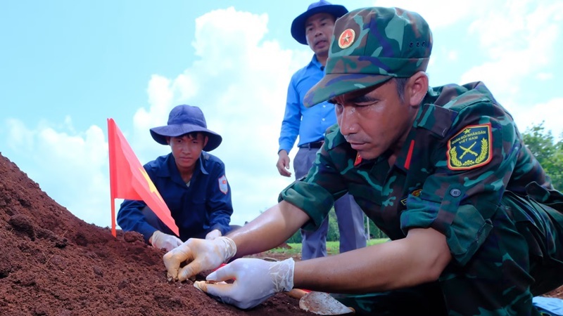TP Đồng Nai phát hiện thêm nhiều di vật của liệt sĩ 