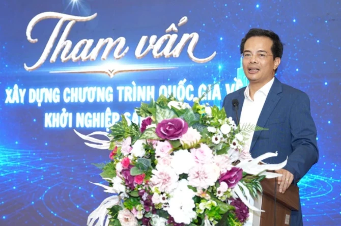Ông Hoàng Ngọc Nhân, Cục trưởng Cục Khởi nghiệp và Doanh nghiệp công nghệ. Ảnh: Trung tâm Truyền thông KH&CN.