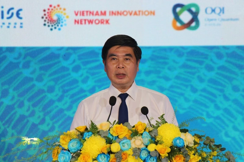Ông Lâm Hải Giang - Phó Chủ tịch UBND tỉnh Gia Lai, phát biểu tại chương trình. 