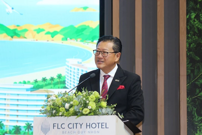 Ông Ricky Ho - Tổng Quản lý FLC Quy Nhơn.