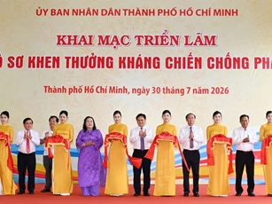 TP Hồ Chí Minh khai mạc Triển lãm Hồ sơ khen thưởng kháng chiến chống Pháp