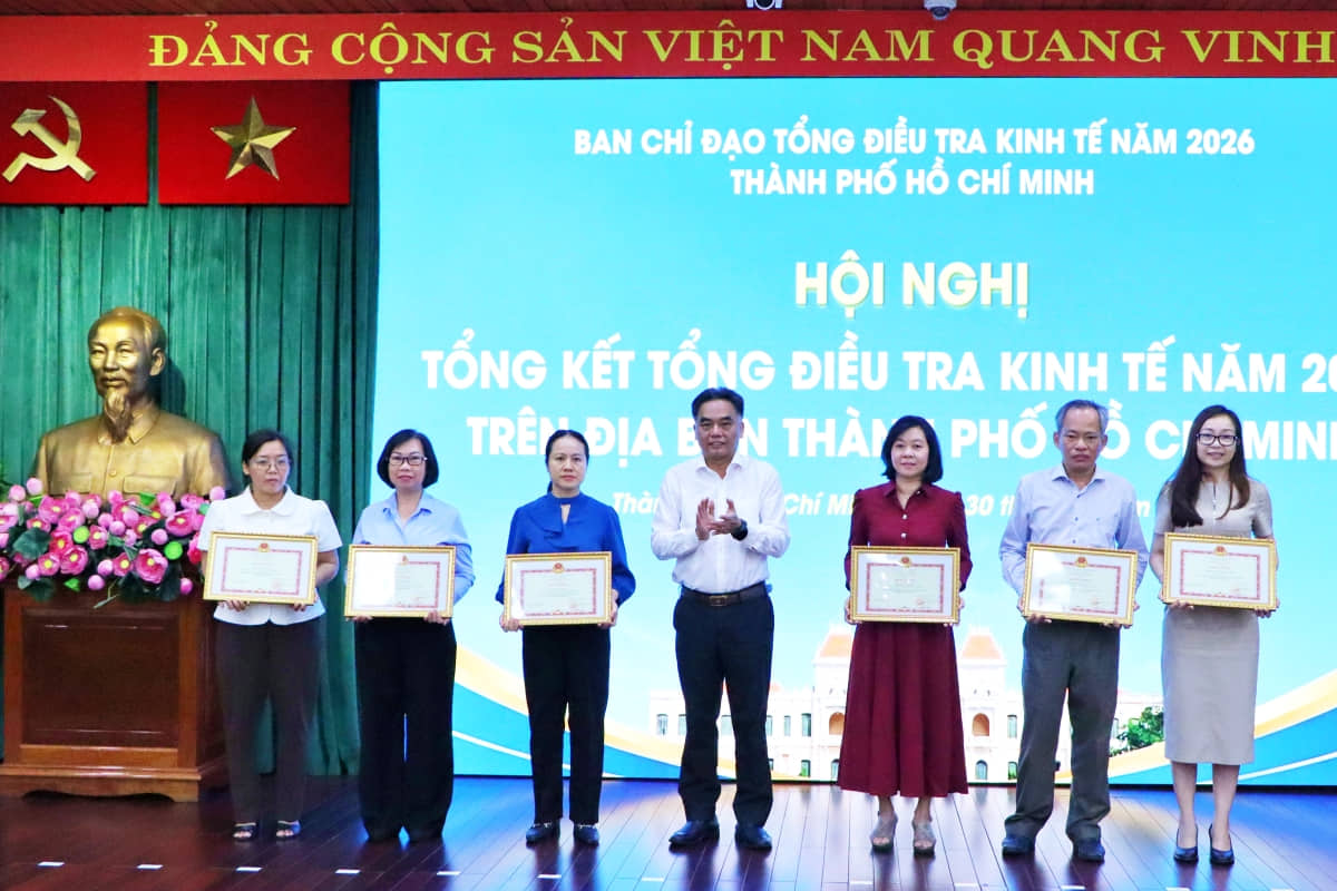 Tổng điều tra kinh tế 2026: Bức tranh tăng trưởng tích cực của TP Hồ Chí Minh