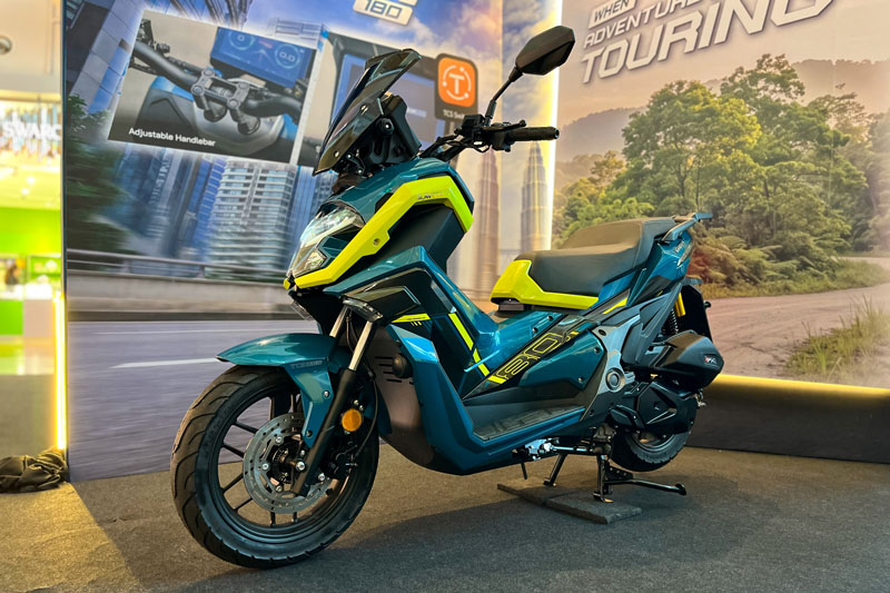 Xe tay ga 174cc, trang bị ngang Honda SH, giá hơn 60 triệu đồng