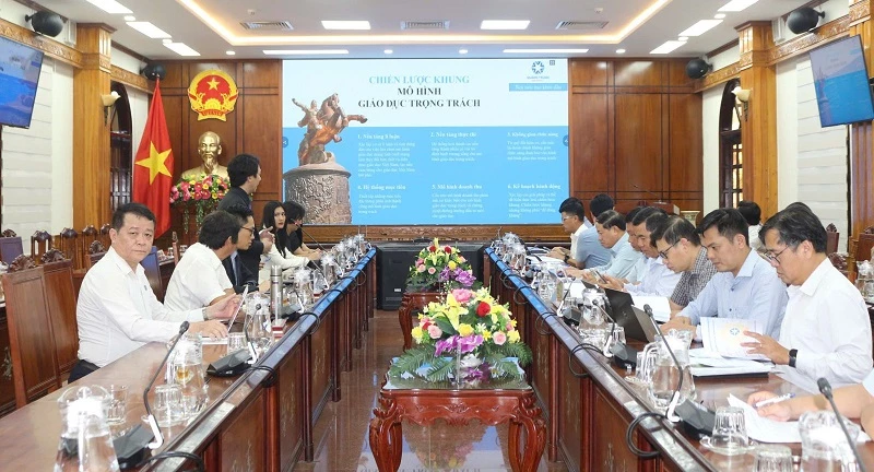Giới thiệu chiến lược khung về mô hình “giáo dục trọng trách” của Trường Đại học Quang Trung. Giới thiệu chiến lược khung về mô hình “giáo dục trọng trách” của Trường Đại học Quang Trung.