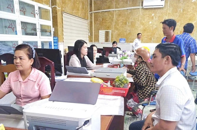 2- Dữ liệu được chuẩn hóa trên nền tảng số góp phần giải quyết hồ sơ, thủ tục cho người dân được thuận tiện, nhanh chóng.