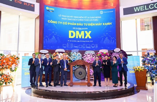 Hàng tỷ cổ phiếu Điện Máy Xanh chính thức niêm yết