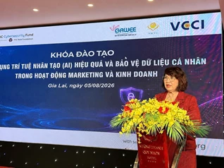 Nữ doanh nhân Gia Lai nâng cao kỹ năng ứng dụng AI và bảo vệ dữ liệu