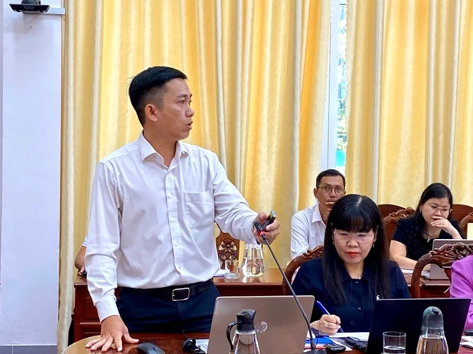 Ảnh 2- Công ty Viettel báo cáo đề xuất ứng dụng BIM để quản lý tiến độ công trình trọng điểm, cấp ph&eacute;p xây dựng.