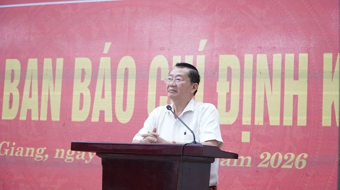 Ông Trần Quang Bảo - Giám đốc Sở Giáo dục và Đào tạo tỉnh An Giang 
