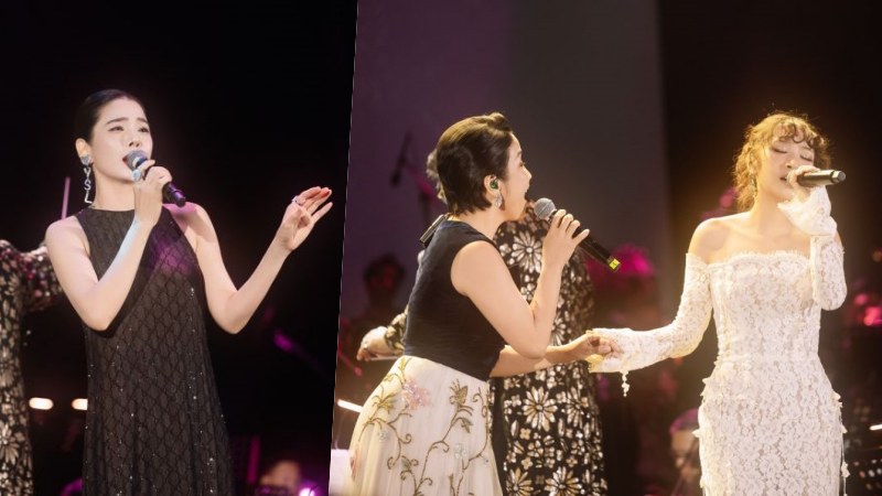 Lệ Quyên cảm ơn Thanh Lam, Mỹ Anh song ca cùng Mỹ Linh trong đêm nhạc Thanh Tùng
