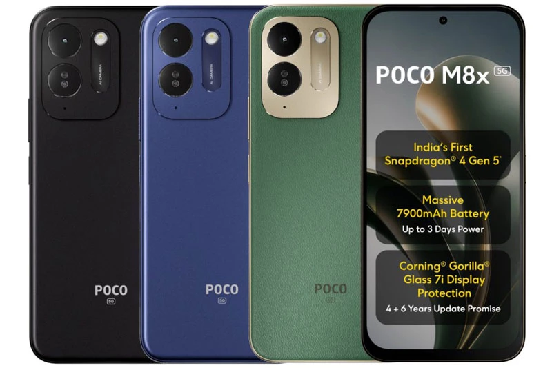 Xiaomi Poco M8x 5G.
