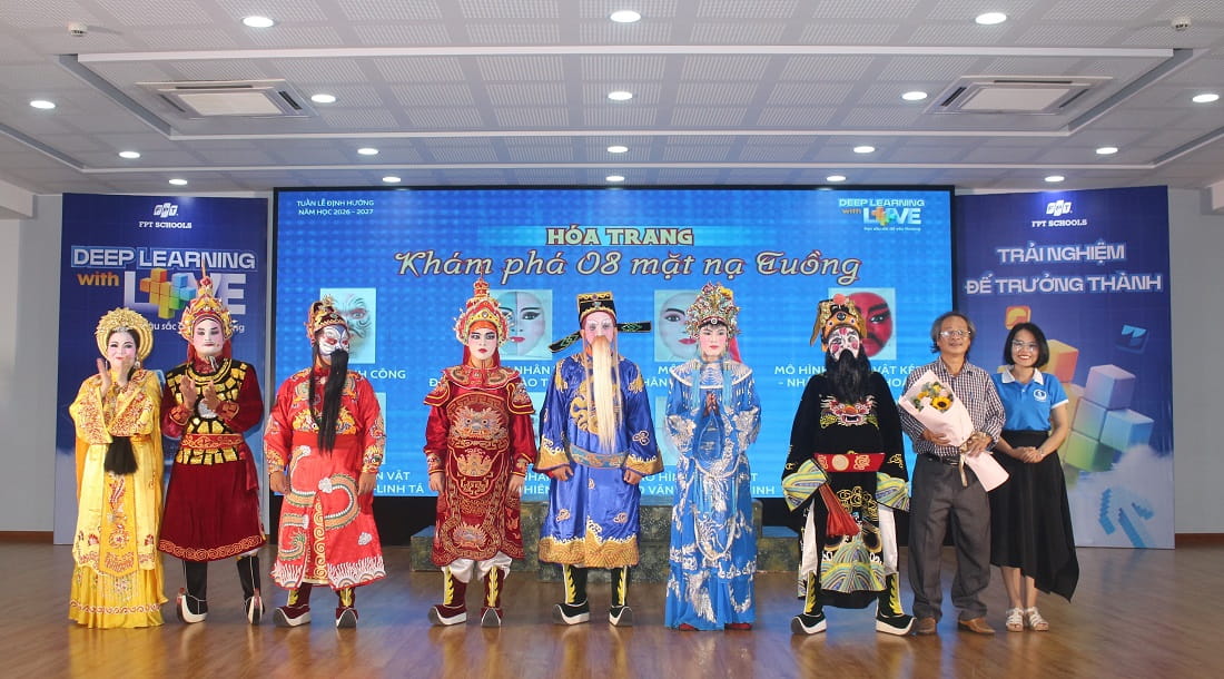 Khi học sinh ‘chạm’ vào hồn tuồng