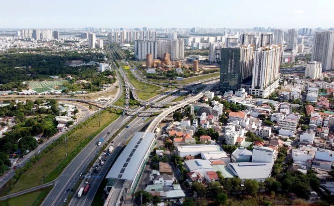 Bất động sản khu Đông TP Hồ Chí Minh hưởng lợi từ hạ tầng