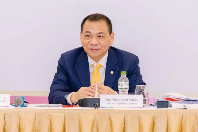 Ông Phạm Nhật Vượng giàu nhất Đông Nam Á