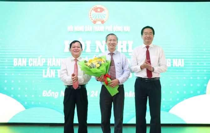 Ông Cao Tiến Sỹ làm Chủ tịch Hội Nông dân TP Đồng Nai