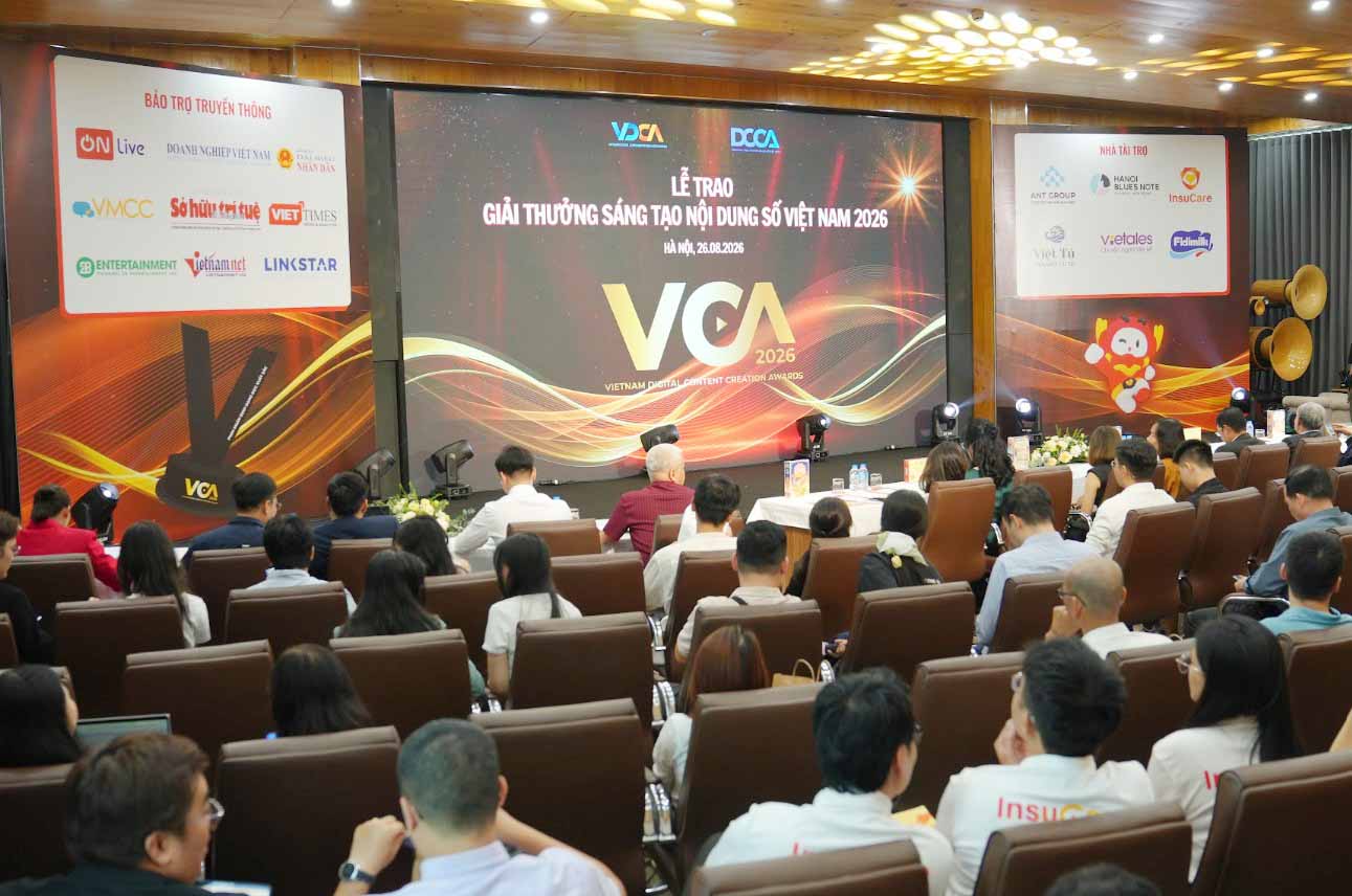 VCA 2026 vinh danh 16 tác phẩm, dự án xuất sắc nhất