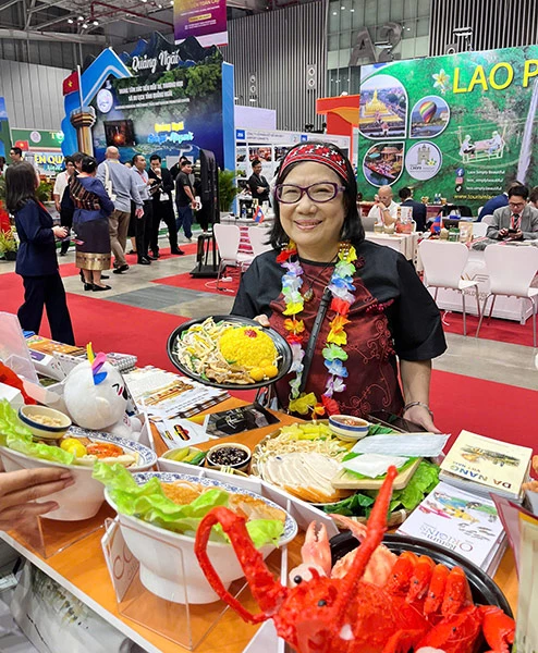 "Điểm chạm vị giác" tại không gian Đà Nẵng ở Hội chợ du lịch quốc tế ITE HCMC 2026. 