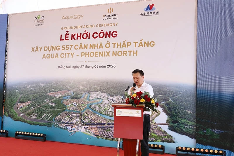 Ông Yang Bin, Phó Tổng Giám đốc NIG, chia sẻ về cam kết của Liên danh NIG – Bsquare trong việc đẩy nhanh tiến độ, bảo bảo an toàn và chất lượng gói thầu. Ông Yang Bin, Phó Tổng Giám đốc NIG, chia sẻ về cam kết của Liên danh NIG – Bsquare trong việc đẩy nhanh tiến độ, bảo bảo an toàn và chất lượng gói thầu.