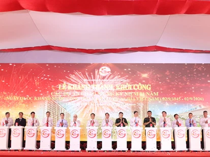 TP Hồ Chí Minh khởi công, khánh thành 11 dự án với tổng vốn hơn 181.400 tỷ đồng