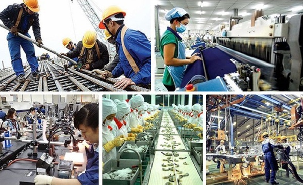 Ngành sản xuất Việt Nam tăng trưởng mạnh