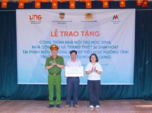 Điện Biên: Gần 4 tỷ đồng cải thiện điều kiện học tập, sinh hoạt tại xã Xa Dung
