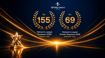 Stavian Group honored in the top 155 of VNTAX 200 and Top 69 of PRIVATE 100 in 2026