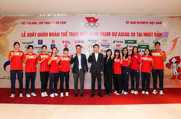 TCL đồng hành cùng đoàn thể thao Việt Nam tại ASIAD 2026
