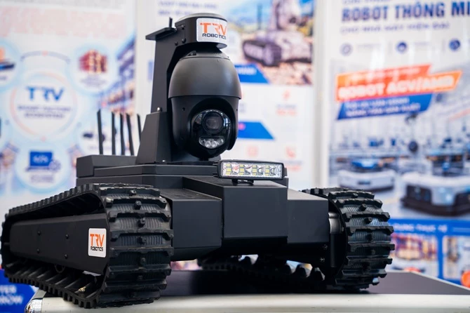 Robot UGV với nhiều tính năng nổi bật.