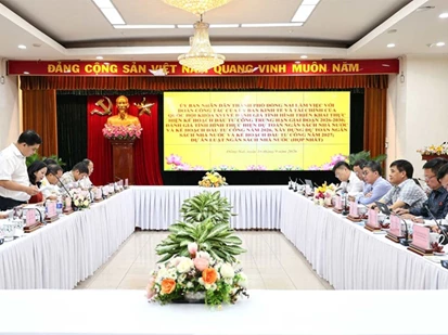 Ủy ban Kinh tế và Tài chính của Quốc hội làm việc với TP Đồng Nai