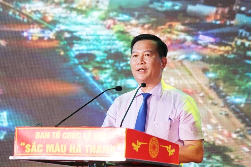 Ông Phan Tuấn Hoàng - Phó Chủ tịch Thường trực UBND phường Quy Nhơn, phát biểu khai mạc.