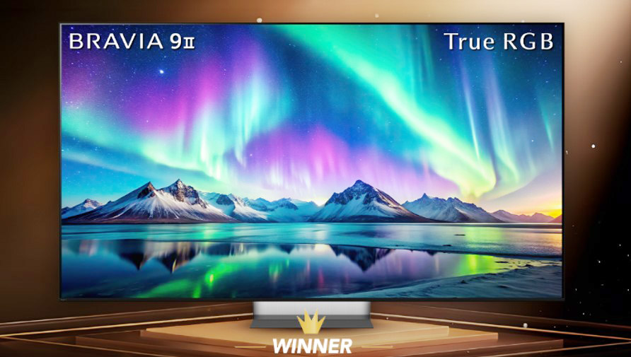 Sony BRAVIA 9 II được vinh danh 'King of RGB LED TV 2026'